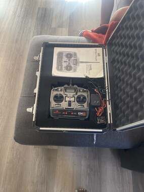 Spektrum DX6 6-Channel DSM Park Flyer System RC Transmitter with Case and Manual